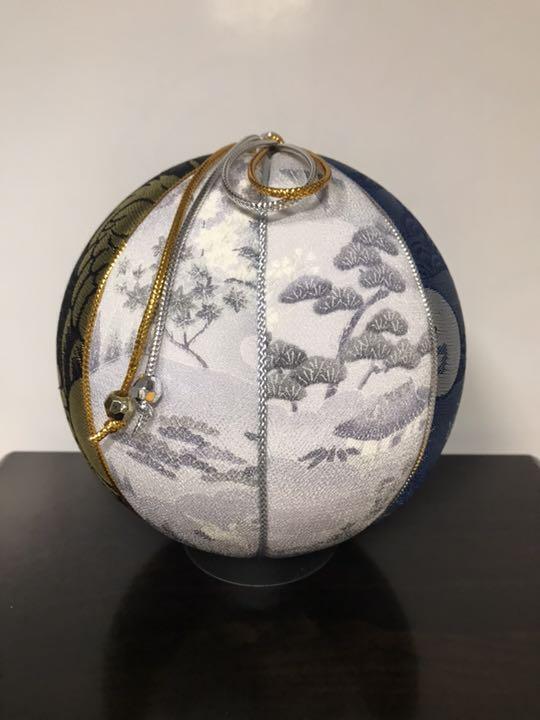 Temari Interior decoration  gift New Year Red-crowned crane