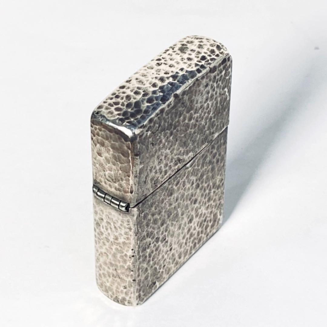 As is For Parts Zippo hammer tone sterling silver