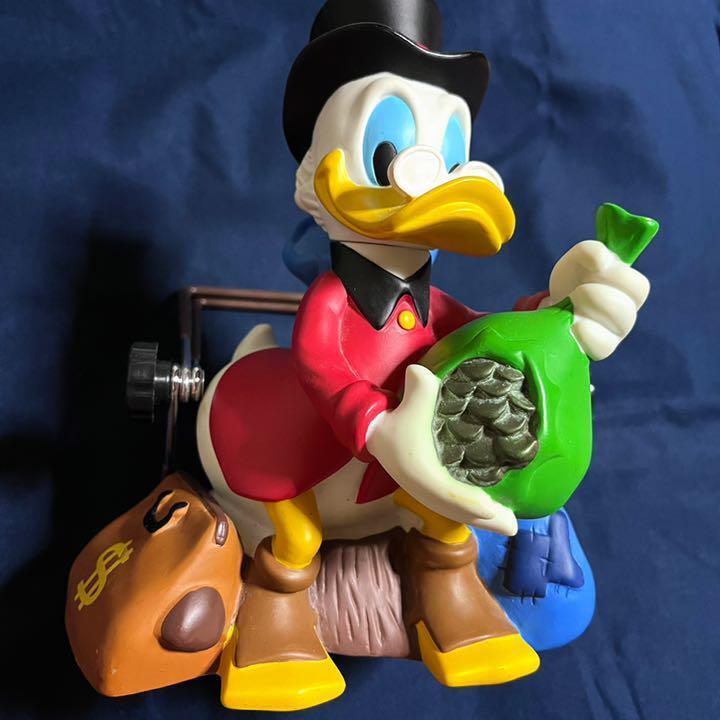 Scrooge figure piggy bank