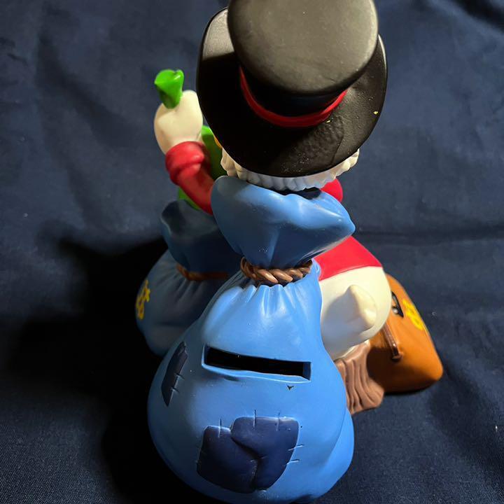 Scrooge figure piggy bank