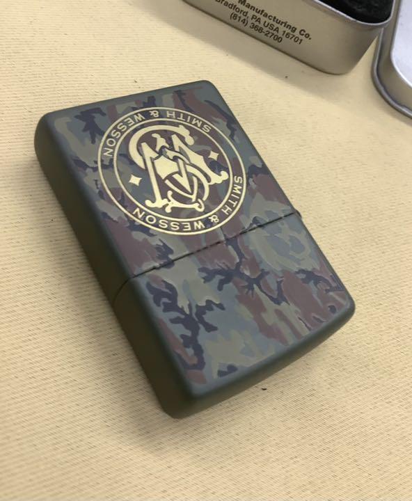 As is For Parts Zippo S & W Smith & Wesson Camouflage