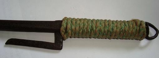 Jitte Jidaimono Octagonal Traditional Bugu Japanese Antique A-3