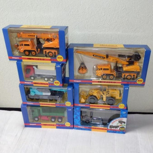 Diapet work car series 7 points - 2 die-cast minicar "