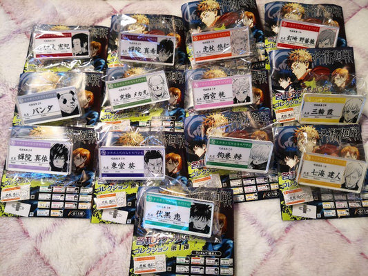Jujutsu Kaisen Name Tag Acrylic Badge 1st 13 types