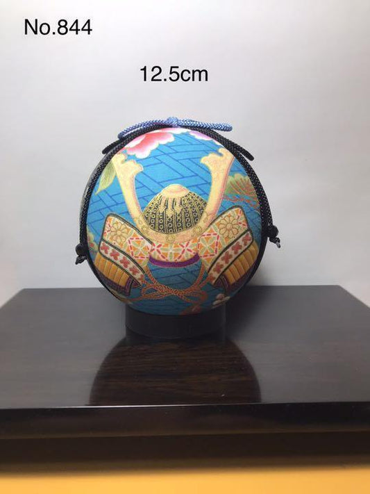Temari Interior decoration  helmet / light blue Treasure ship