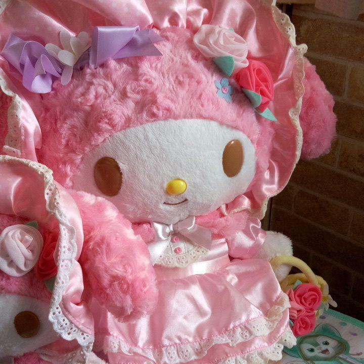 Sanrio My Melody 40th stuffed toy ♪Rose Labyrinth dressing series♪