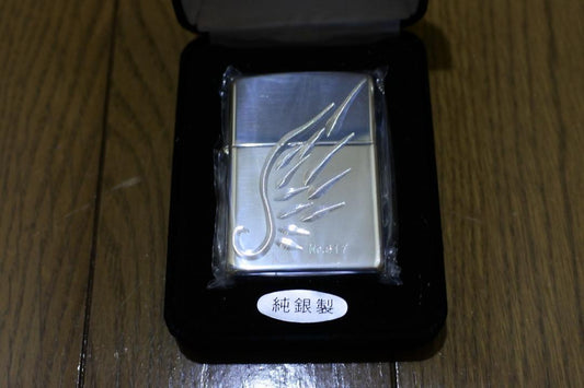 As is for parts ・Pure silver ・Warranty included V-WING ZIPPO Serial number inclu