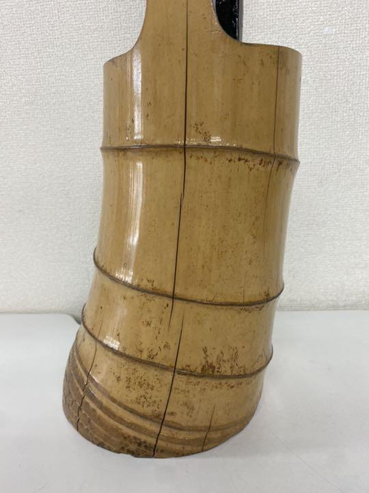 Vase Bamboo Vase Bamboo Craft Cun Bamboo Double Cut Bamboo Tube