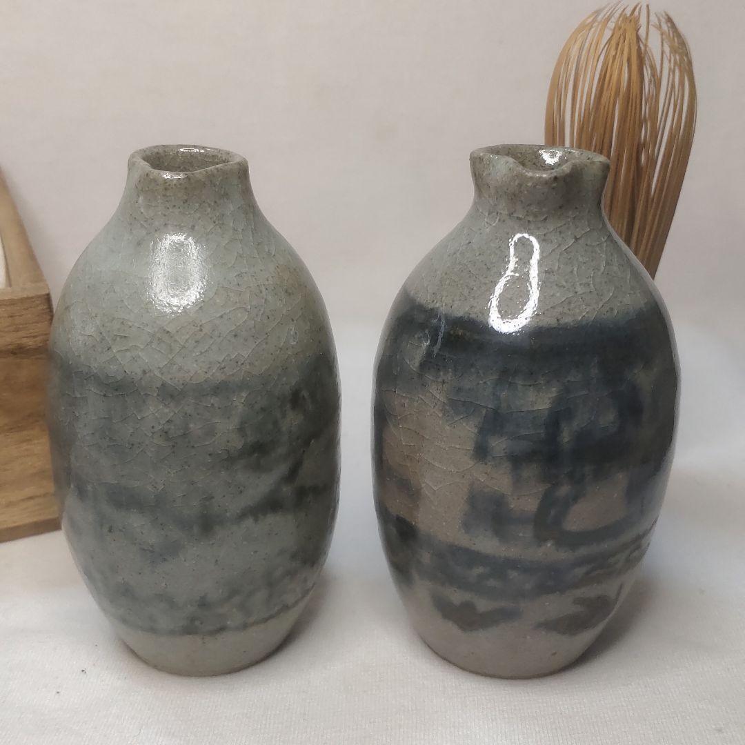 Tokkuri Ceramics Inscription Handmade Antiques Old House Collection Collector