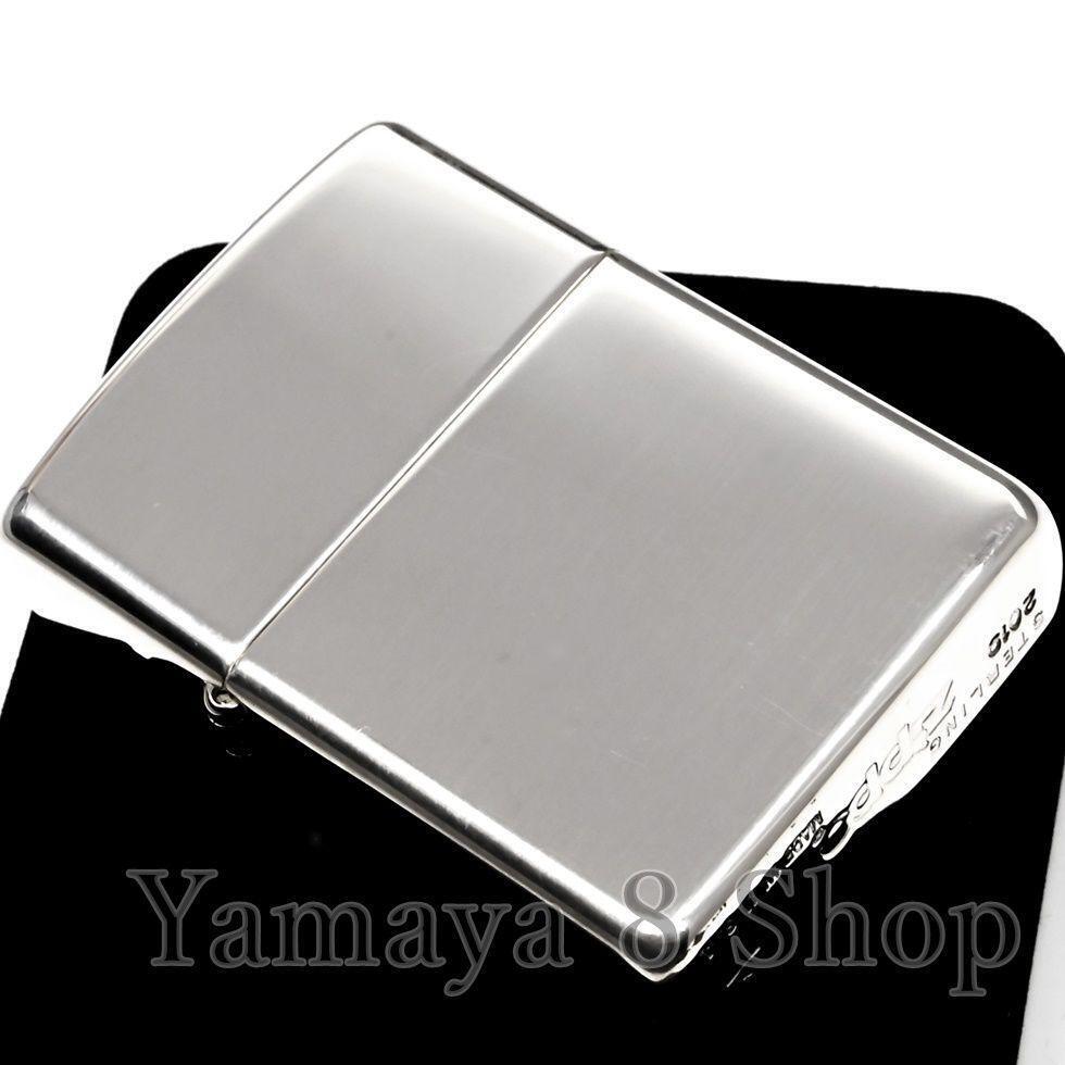 As is For Parts new goods ZIPPO pure silver sterling silver Armor Zippo lighter