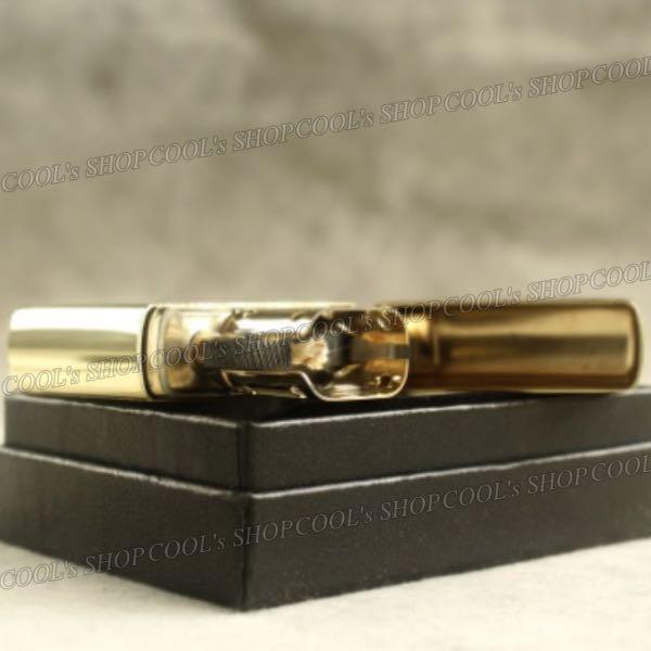 As is For Parts Griffin full surface processing oil lighter ZORRO gold zippo