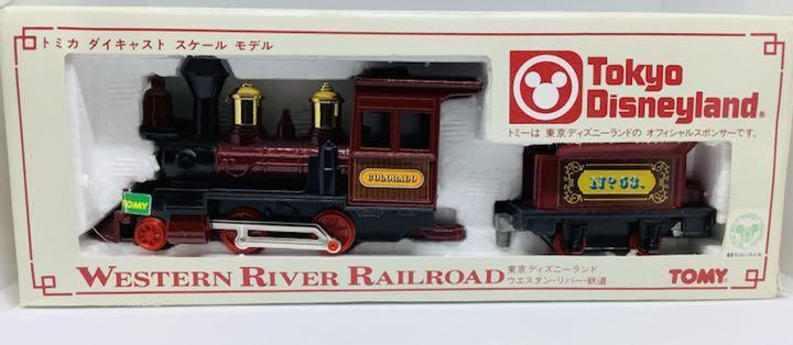 Minicar Tomica Western River Railway Tokyo Disneyland TOMY Mickey