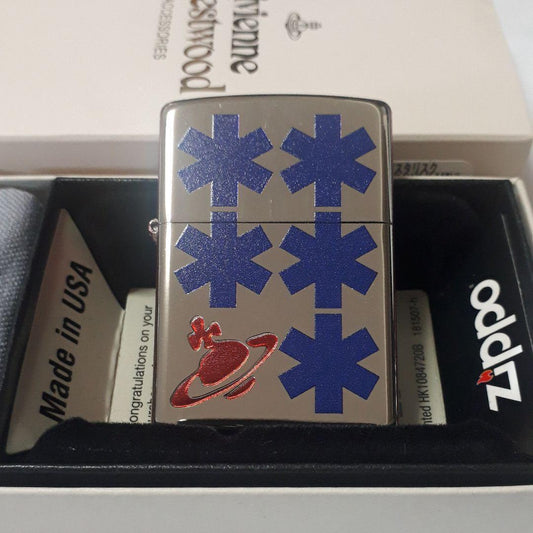 As is For Parts Vivienne Westwood Zippo asterisk design Zippo