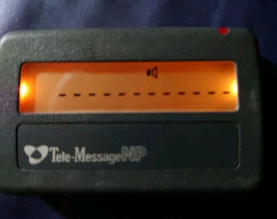 As is For Parts Pager Numeric display type Telemessage pager