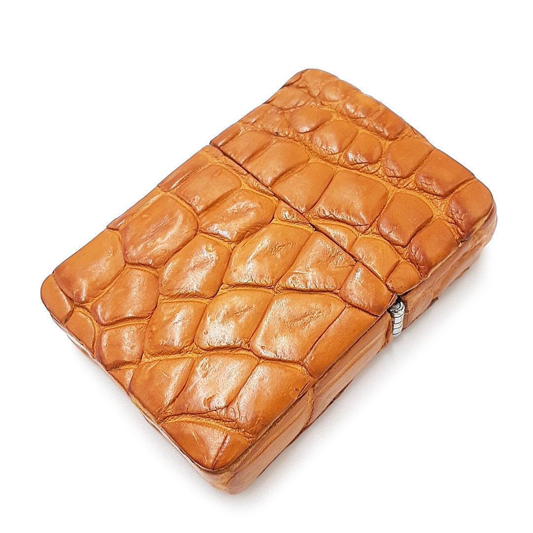 As is For Parts Unused Hatari Leather Wallet Workshop Zippo Oil Lighter