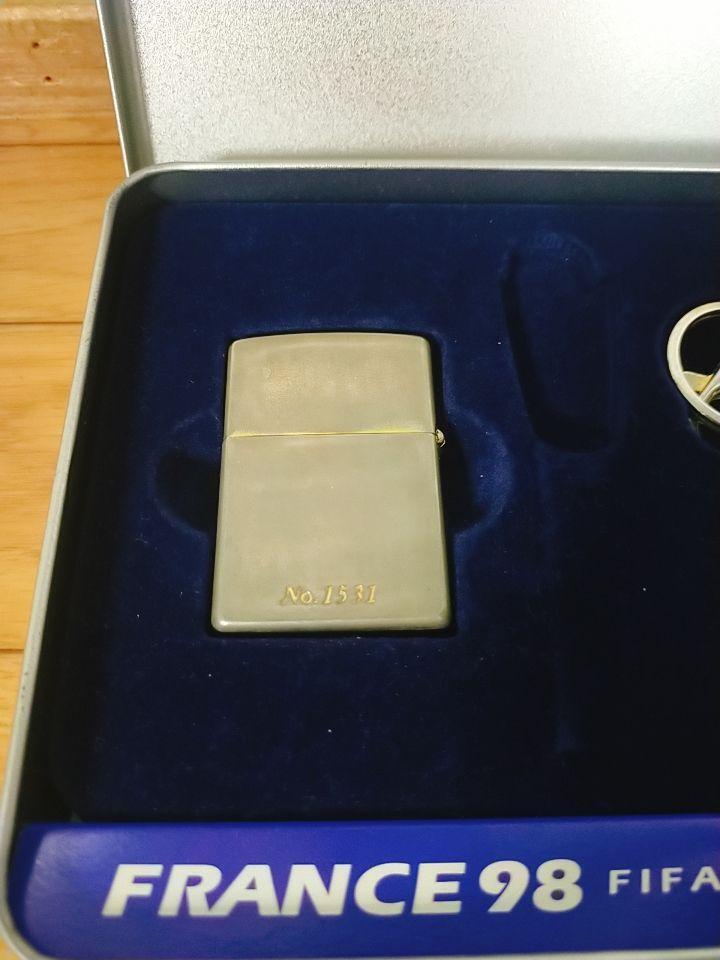 As is For Parts Made in 1997 1998 France World Cup Memorial Limited Zippo