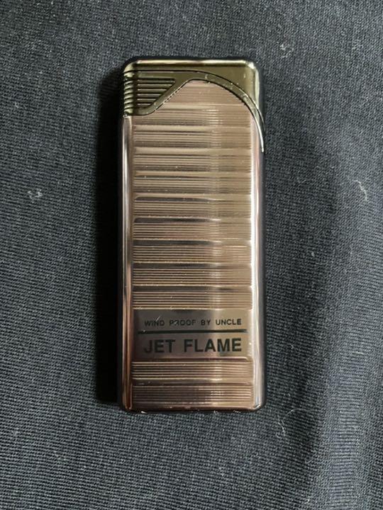 As is for parts ZIPPO lighter clock JET FLAME 2 piece set time light