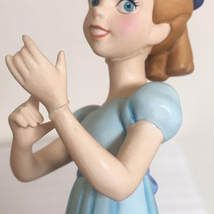 WDCC Disney Peter Pan Wendy figure pottery figurine