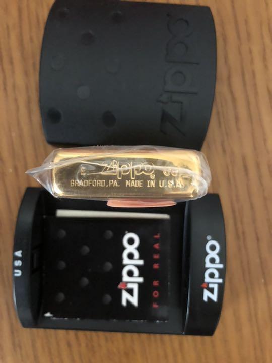 As is for parts ZIPPOライター　Zippo SOLID BRASS 50th COMMEMORATIVE