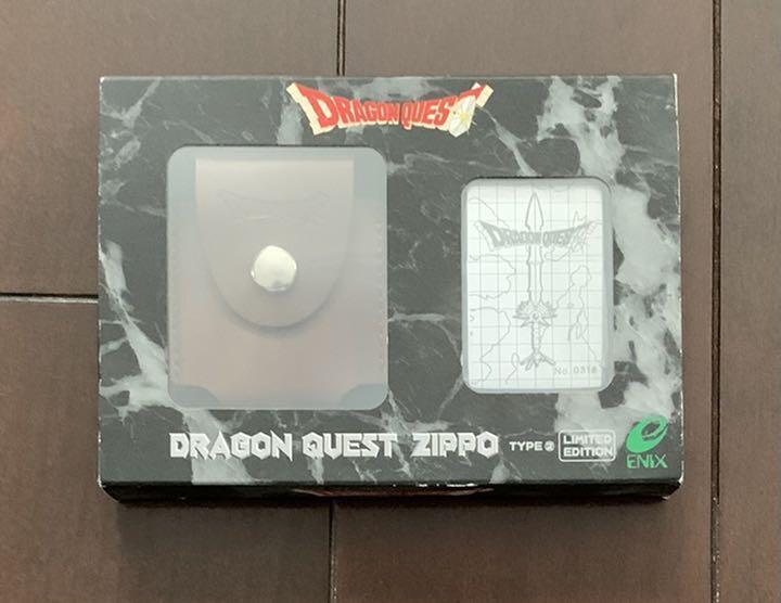 As is for parts Zippo serial number 0318 Dragon Quest
