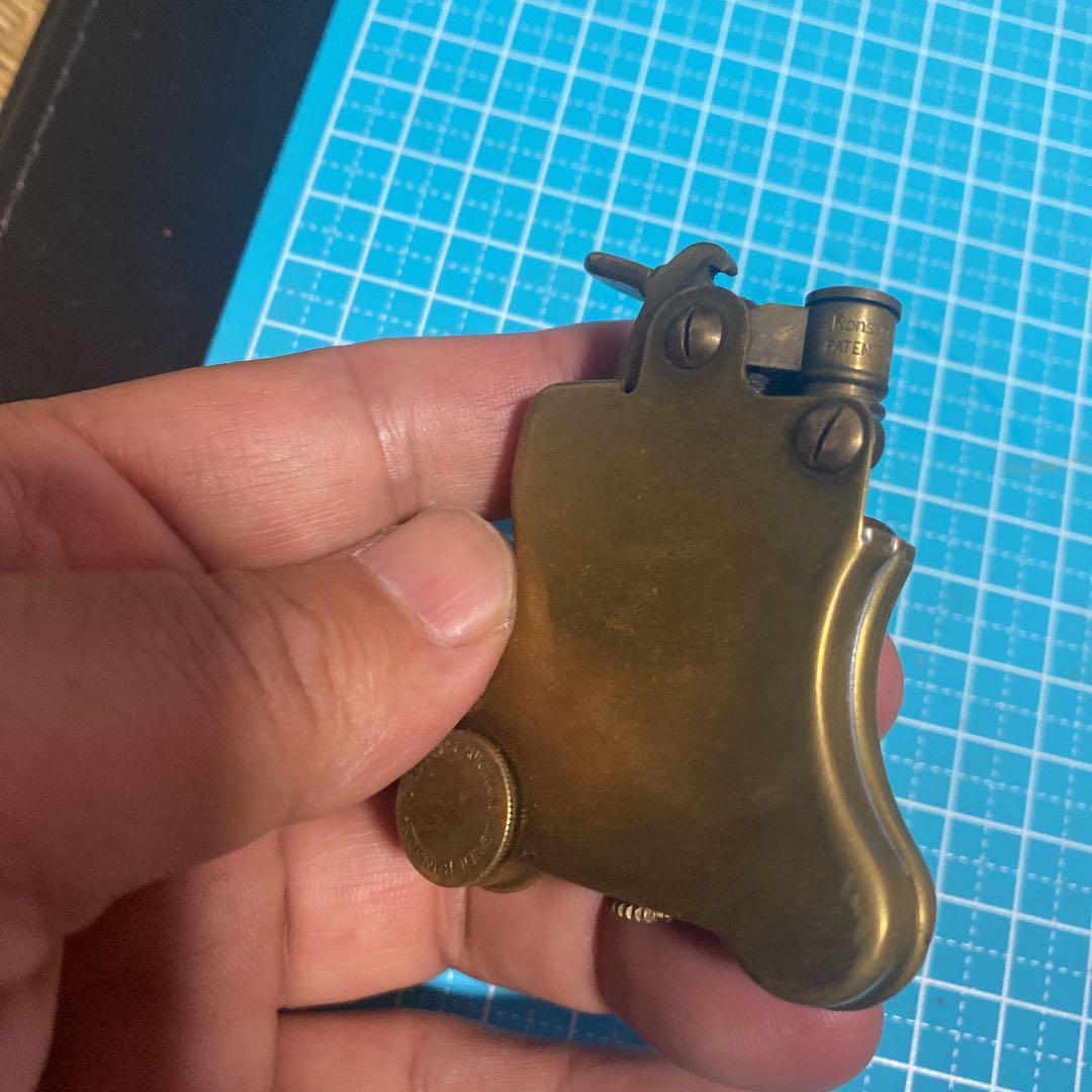As is for Parts Ronson limited edition old coin oil lighter