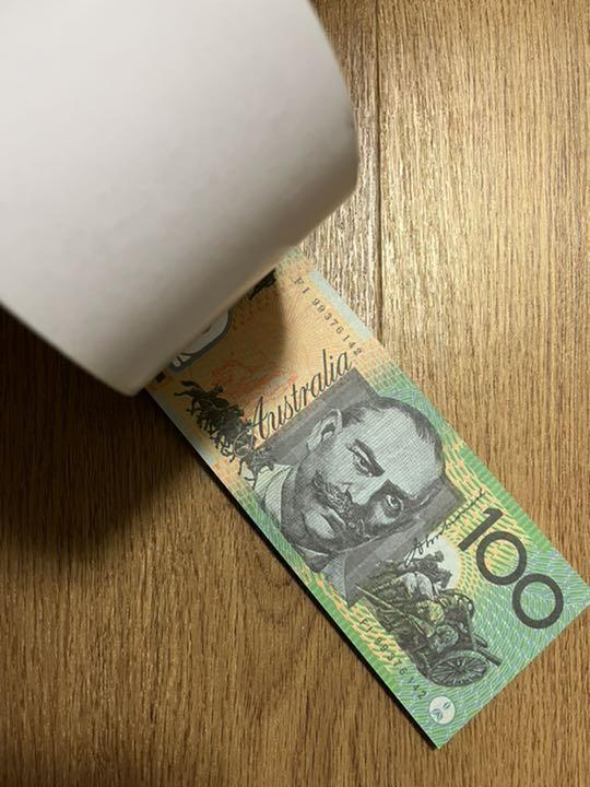 Memo pad, money, overseas, large money, stationery, letter set, interesting gag