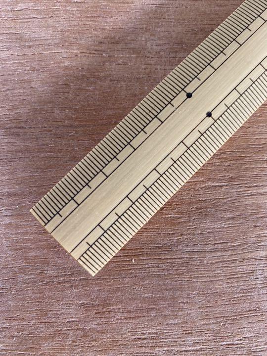 Bamboo shaku 50 cm wide (with scratches)