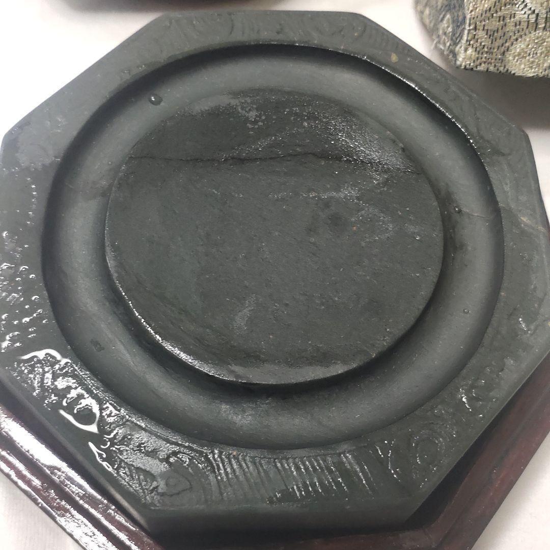 Tankei inkstone Octagonal inkstone Chinese calligraphy