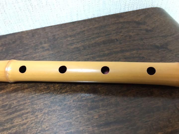 Shakuhachi 1 shaku 8 sun Total length about 54.5 cm