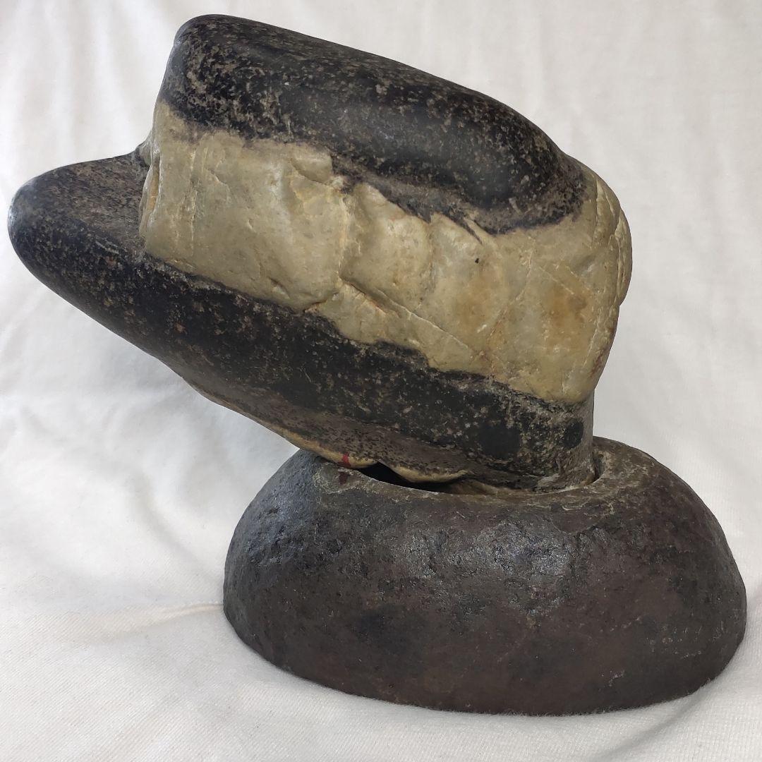 Natural stone stone table ornament Hokkaido collection