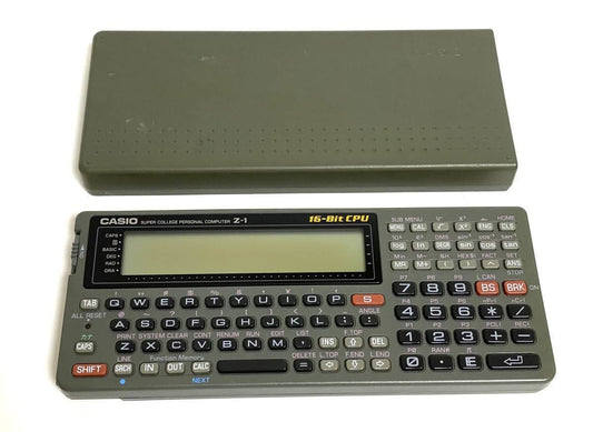 * Junk * CASIO pocket computer Z-1 16-Bit CPU Casio pocket computer I220703