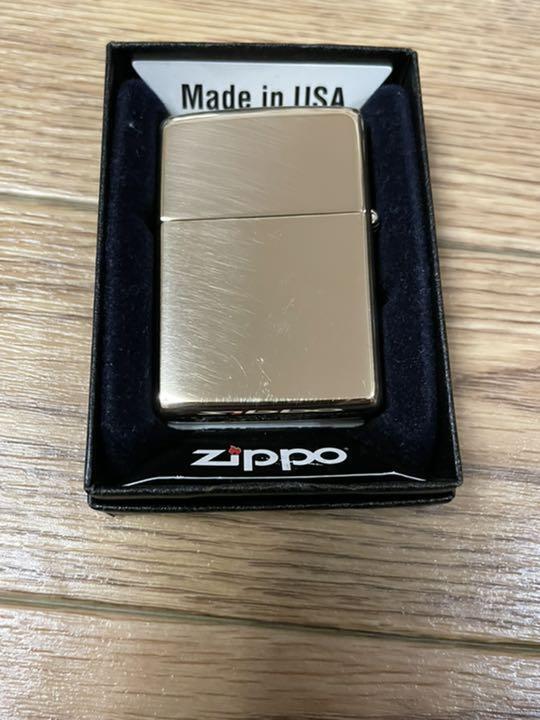 As is for parts ZIPPO lighter Solid brass with case