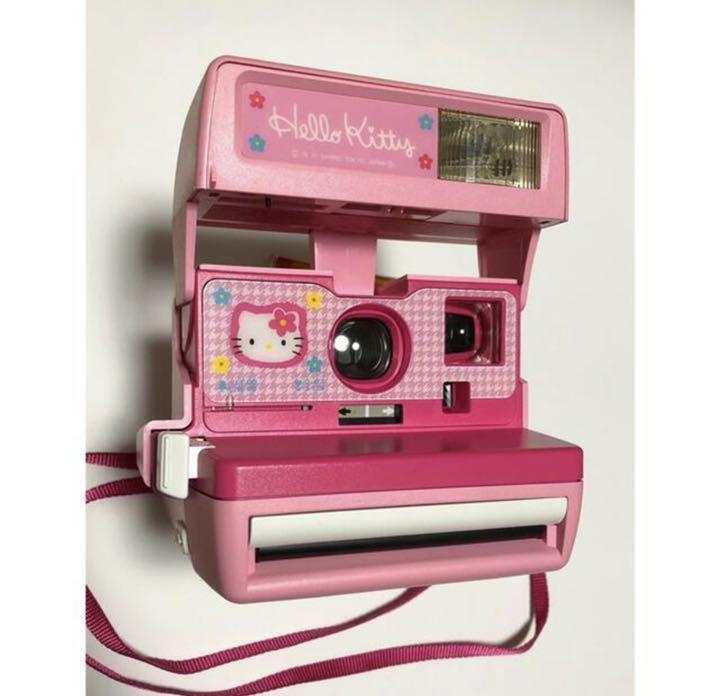 As is For Parts Hello Kitty Polaroid Camera