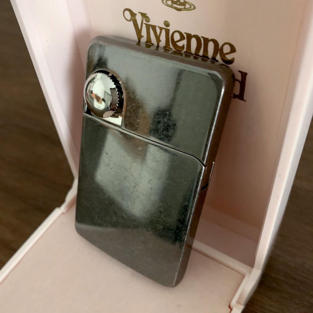 As is For Parts Unused Vivienne Westwood Zippo Lighter  with box bag