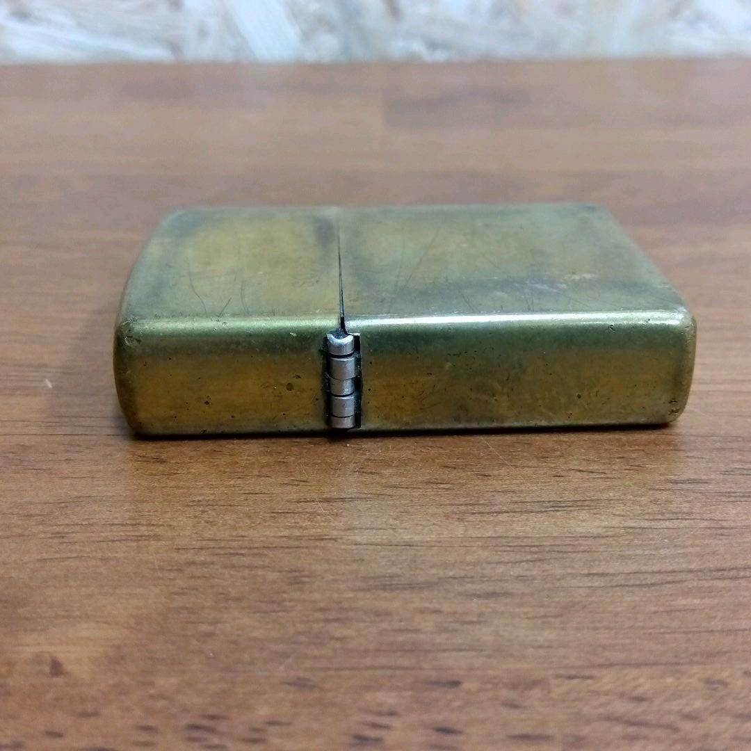 As is for parts ZIPPO lighter SOLID BRASS