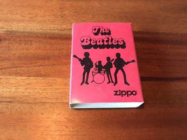 ZIPPO Beatles THE BEATLES Unused item with case and paper sleeve