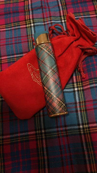 As is For Parts Vivienne Westwood lighter blue tartan gas