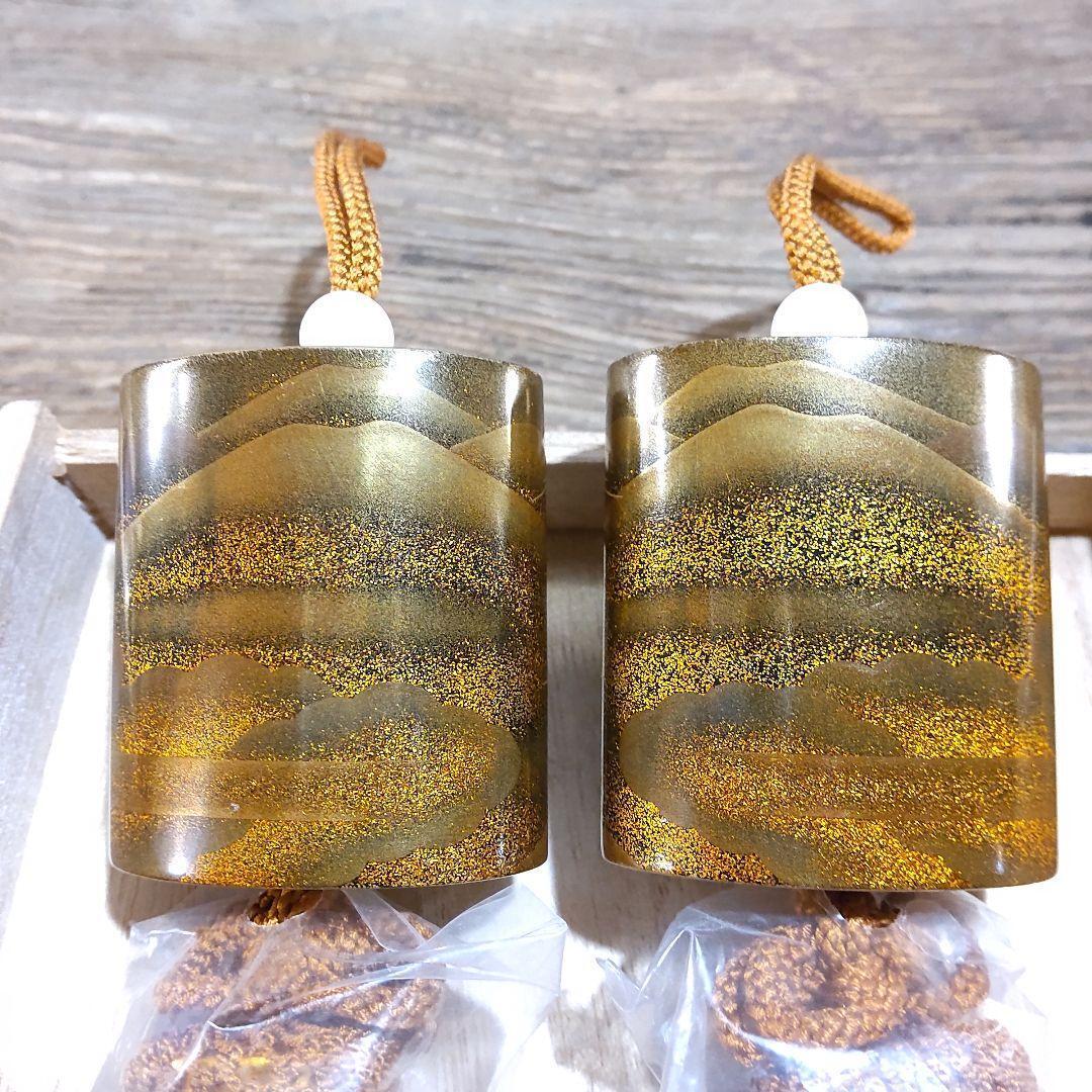 Wajima Lacquer Total Gold Maki-e Wind Town