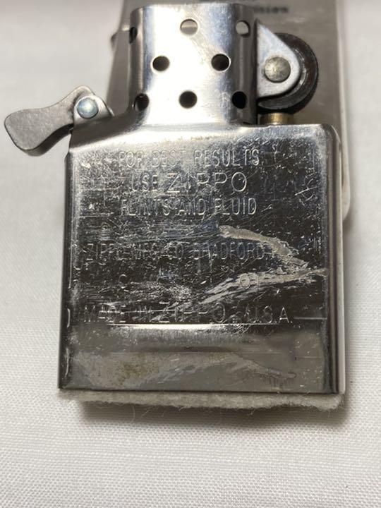 As is for parts Zippo lighter used cross since 1933 serial number 0358