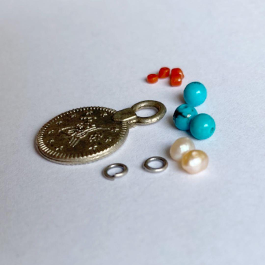 Turkish coin Tula charm set