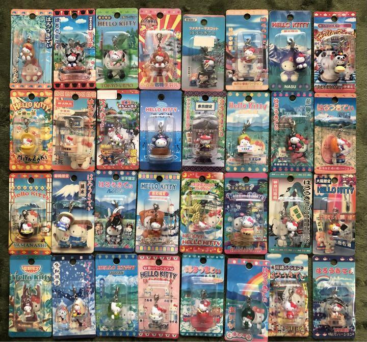 Lot Hello Kitty local & collaboration fastener mascot and strap