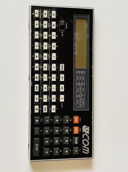 As is for Parts Nissin Foods Yu-COM Pocket Computer PB-100