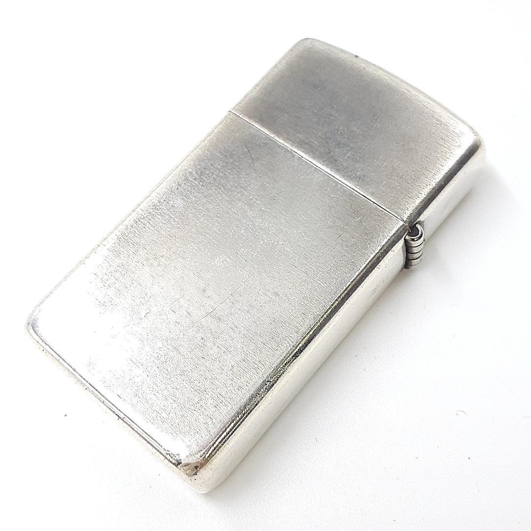 As is For Parts Zippo oil lighter sterling silver pure silver USA