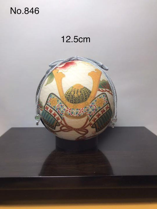 Temari  Interior decoration  gift helmet   white
