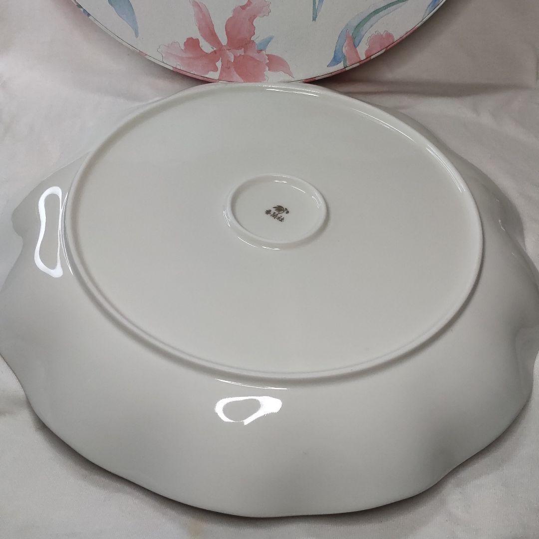 Koransha cattleya series large plate diameter 28cm co-box unused