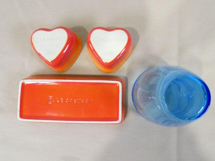 LE CREUSET 11 sets Lamb Quan d'Amour/Pair Petite Cocotte etc.