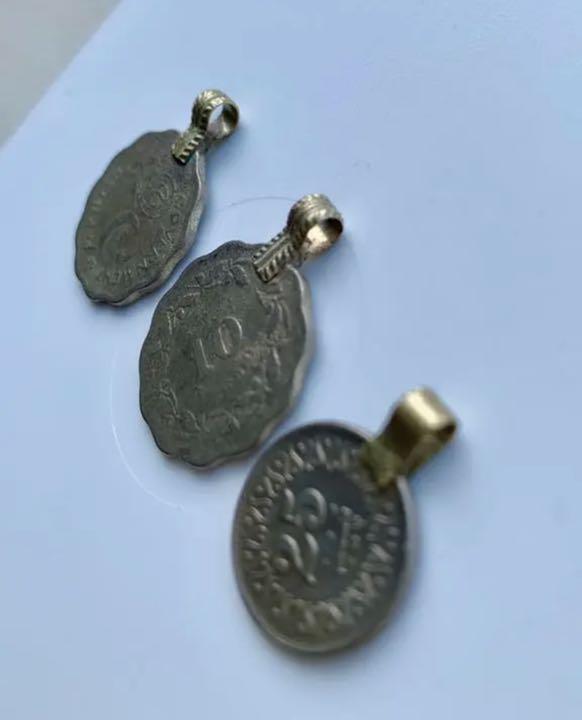 Pakistan Coin Necklace Top 3 Pieces Set