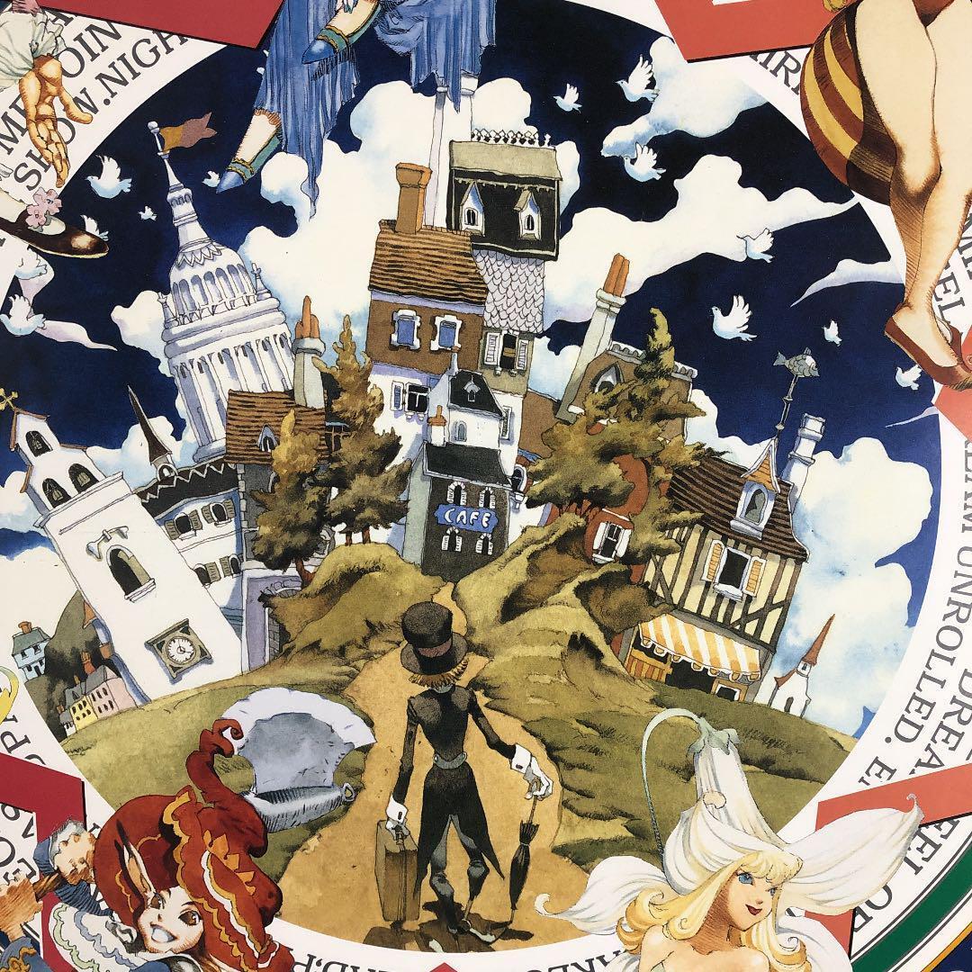 "Mystic Ark Maboroshi Theater" B1 poster for stores Enix Akihiro Yamada