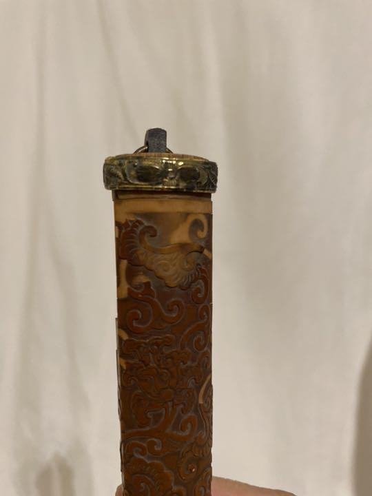 The sword fittings handle sheath As is Japanese Antiques