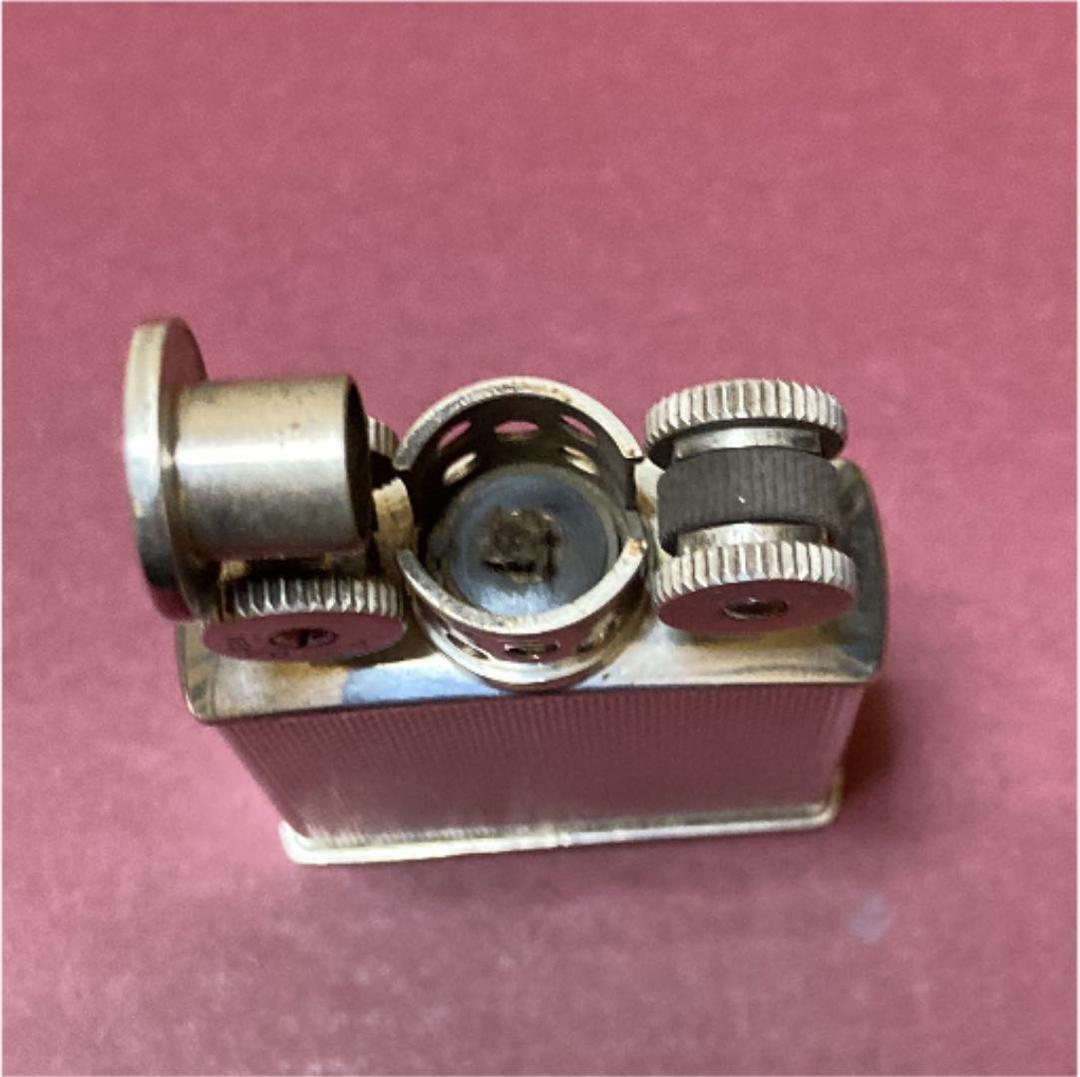 As is for Parts Douglass oil lighter type III Wild boy silver finish